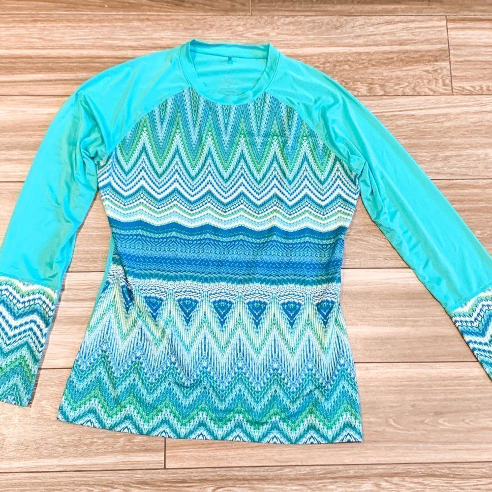 Prana Breathe Long Sleeve Top, Size Small